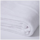 Ultra Soft Baby Blanket, 33 x 33” - White