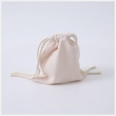 4.7 x 6” Drawstring Gift Bags, 4 pack - Beige
