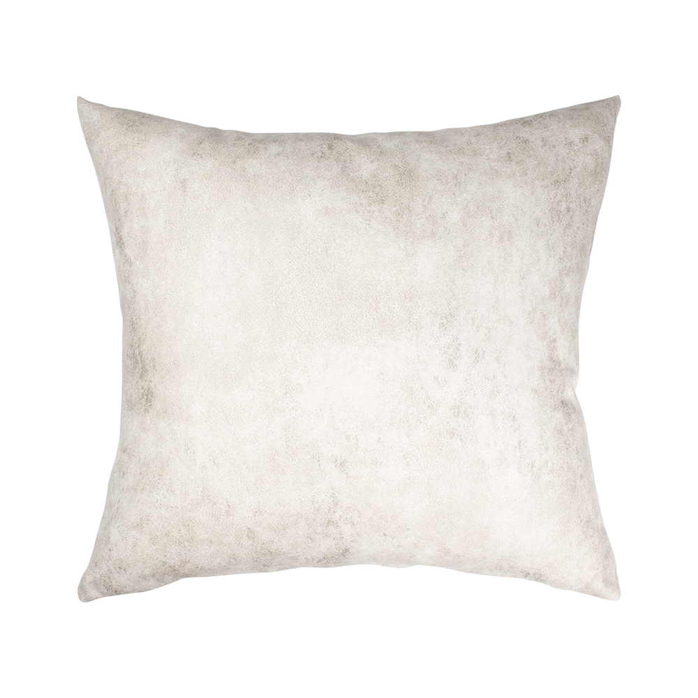 Sublimation Leathaire Pillow Cover  40*40cm, Gray White