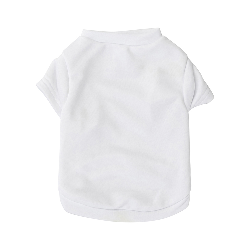 Sublimation Pet T-Shirt , 2 pack, M -White
