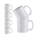 11 oz. Ceramic Mug, 6 pack - White