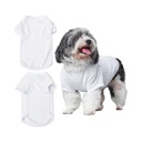 Sublimation Pet T-Shirt , 2 pack, XL -White